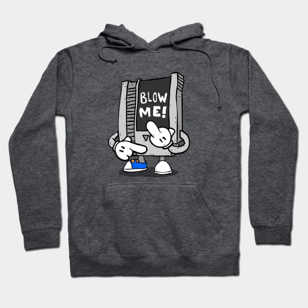 Blow Me, I Dare You! Hoodie by RadicalLizard